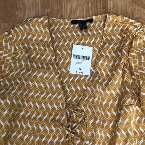 Forever 21 Satin Blouse - Picture 3 of 6